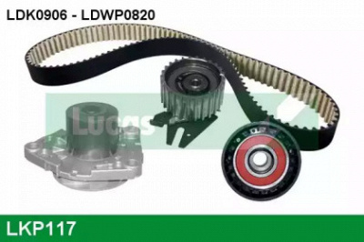 LUCAS ENGINE DRIVE lkp117 -  Водяной насос + комплект зубчатого ремня